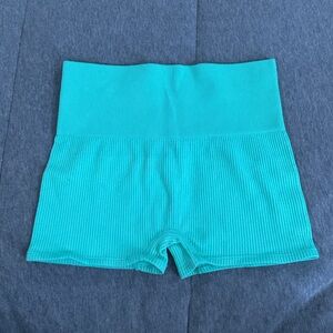 Teal Colsie Gym Shorts